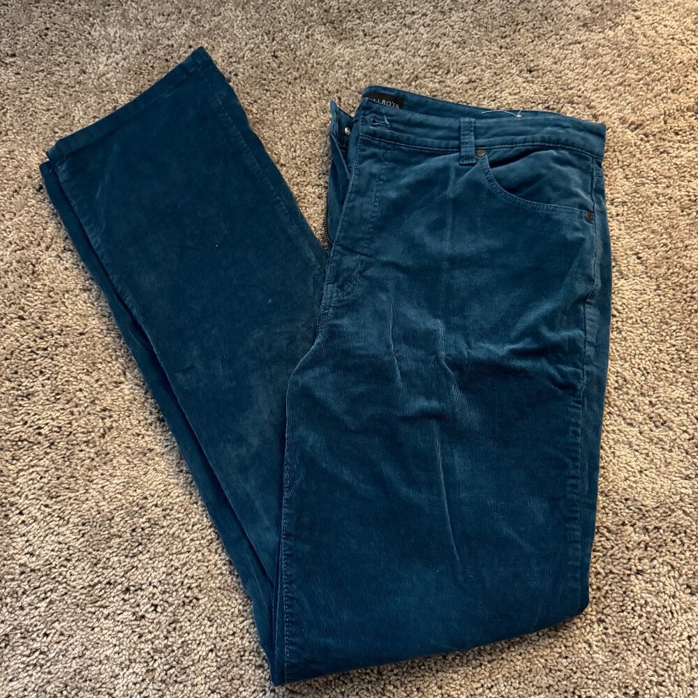 Talbots Corduroy Straight Leg Pants – Size 16 Long